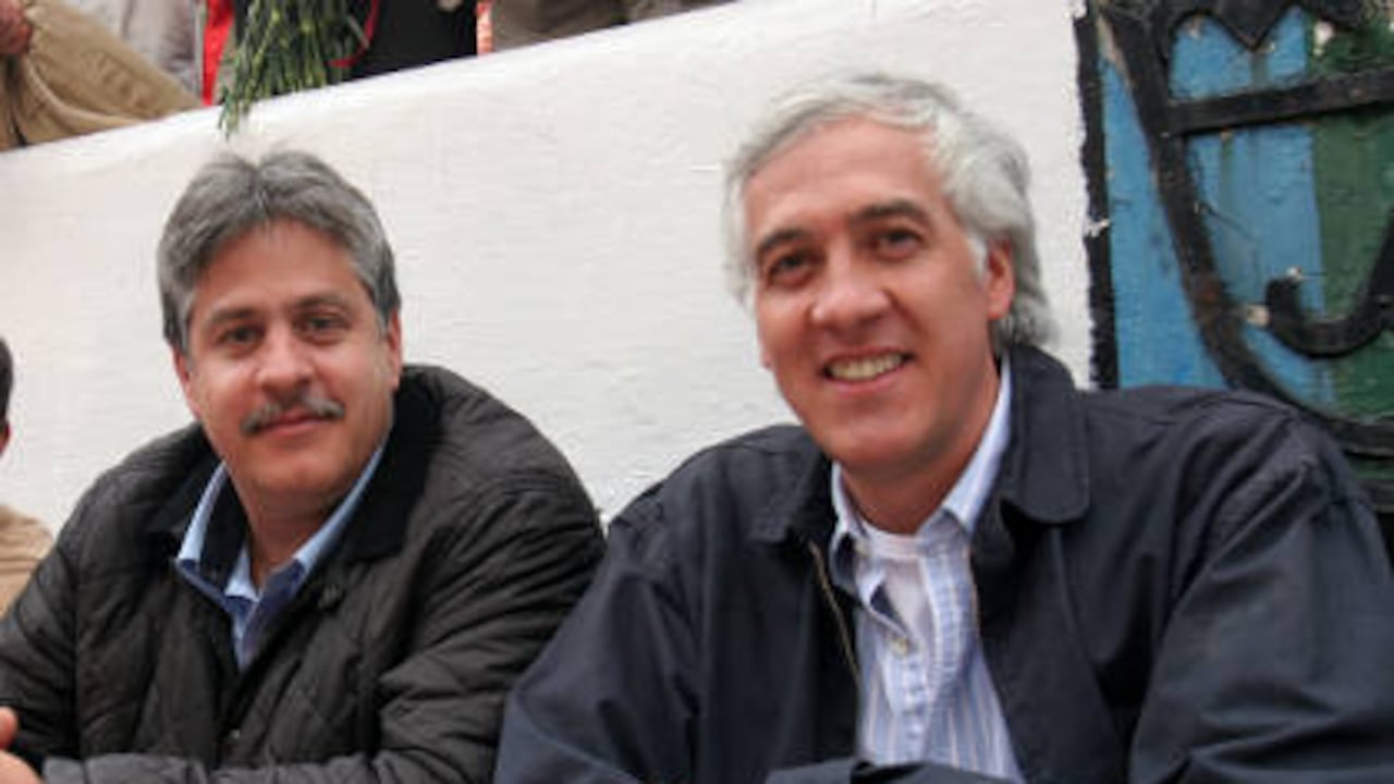 Iván Moreno, senador de la República y Samuel Moreno, alcalde de Bogotá.
