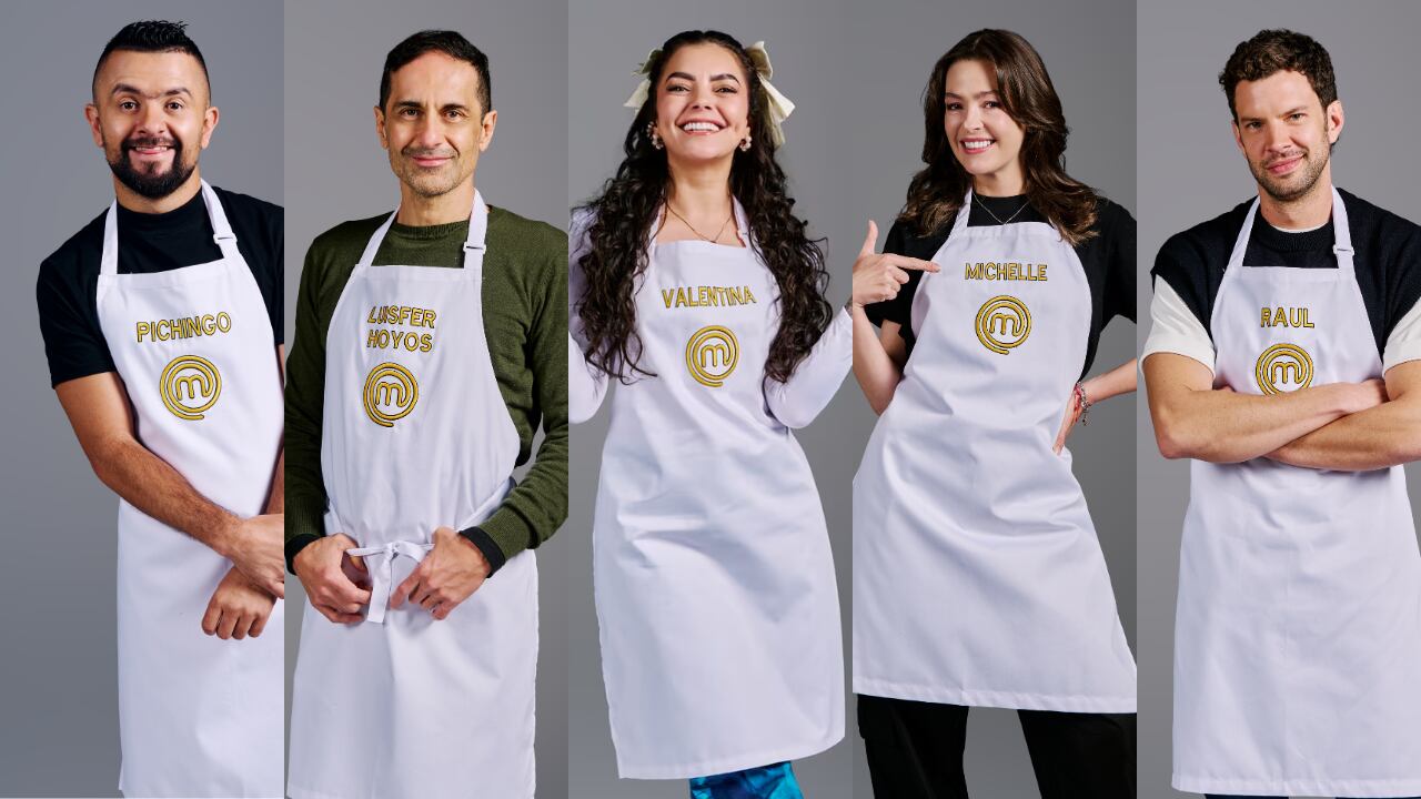 Pichingo, Luis Fernando Hoyos, Valentina Taguado, Michelle Rouillard y Raúl Ocampo.