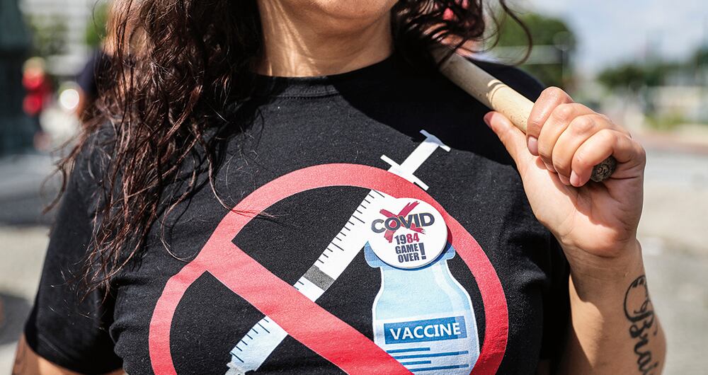 Muchos Estados han mostrado severidad en las medidas contra los antivacunas. Foto: Getty Images 