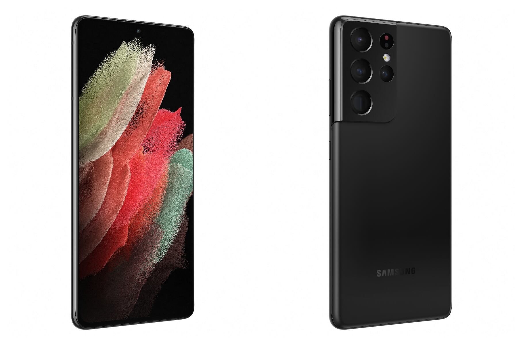 Galaxy S21 Ultra cuenta con la pantalla más grande de la serie con 6,8” para una mejor experiencia de visualización. Asimismo, incluye un chip de 12GB, un módulo cuádruple de cámaras (uno de ellos de 108MP) y una cámara frontal de 40MP, un zoom de 100 aumentos, grabación en 4K a 60fps en todos sus lentes y una memoria de 5.000mAh.