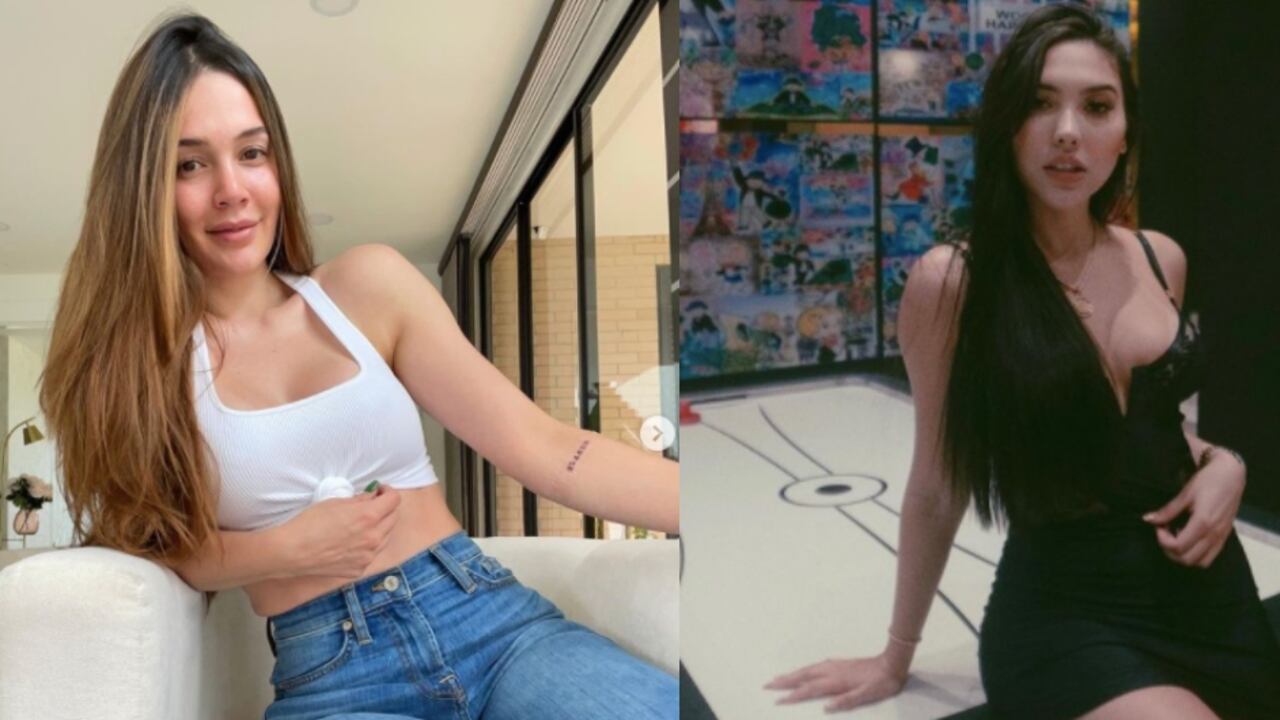 Lina Tejeiro y Aida Victoria Merlano