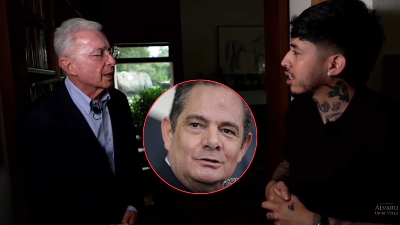 Álvaro Uribe recordó a Germán Vargas Lleras durante su charla con Westcol y destacó su liderazgo político.