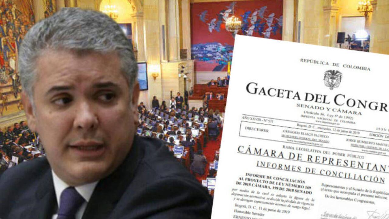 Iván Duque objetó Ley que dejaba en el limbo 82.186 investigaciones penales.
