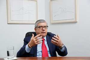 expresidente Cesar Gaviria coordinador de la campaña por el Sí a la Paz y al proceso con las Farc
Bogota agosto 12 2016
foto Guillermo Torres revista Semana