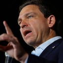 El candidato presidencial y gobernador de Florida, Ron DeSantis, habló con Joe Biden, a propósito de la tormenta.