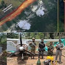 Pista de aterrizaje clandestina de las disidencias de las Farc en Antioquia.