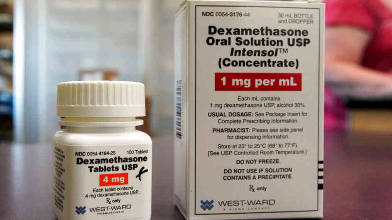 Imagen de referencia de la dexametasona