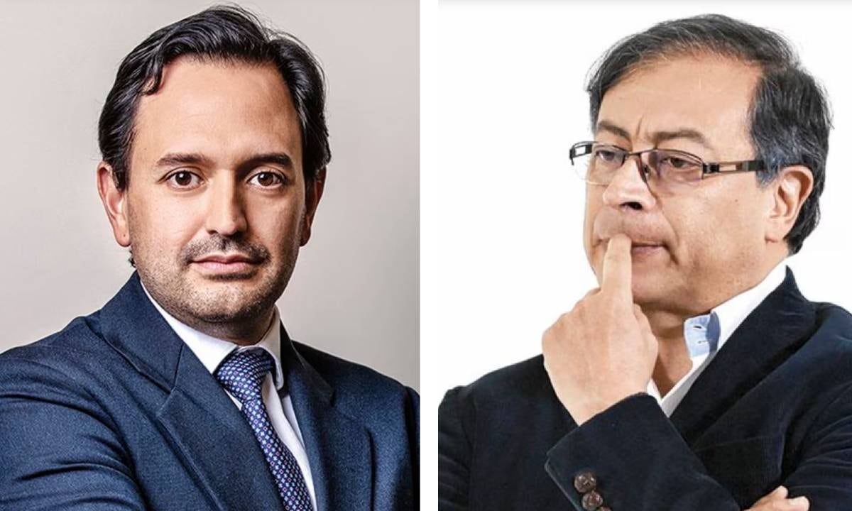Diego Mesa y Gustavo Petro
