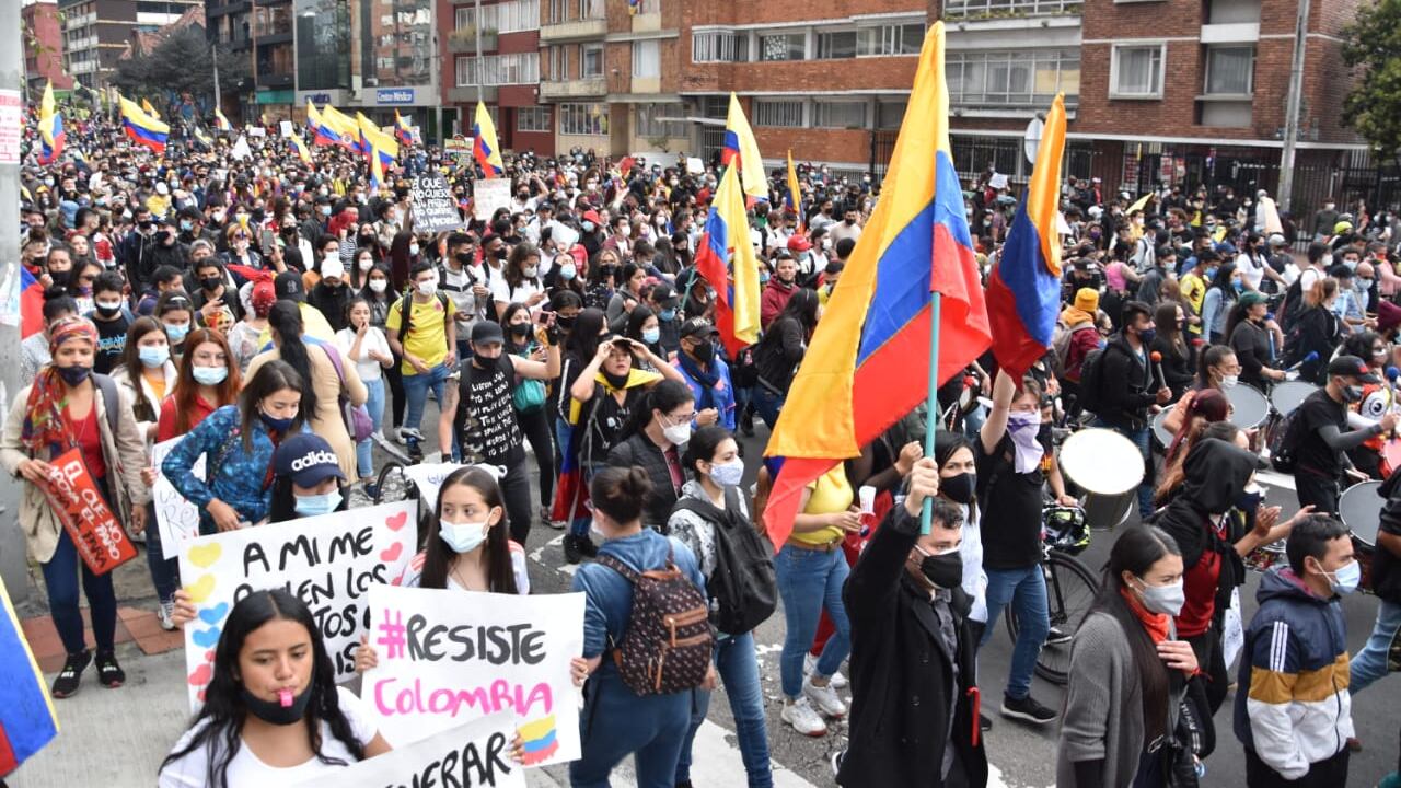 Paro nacional carrera séptima