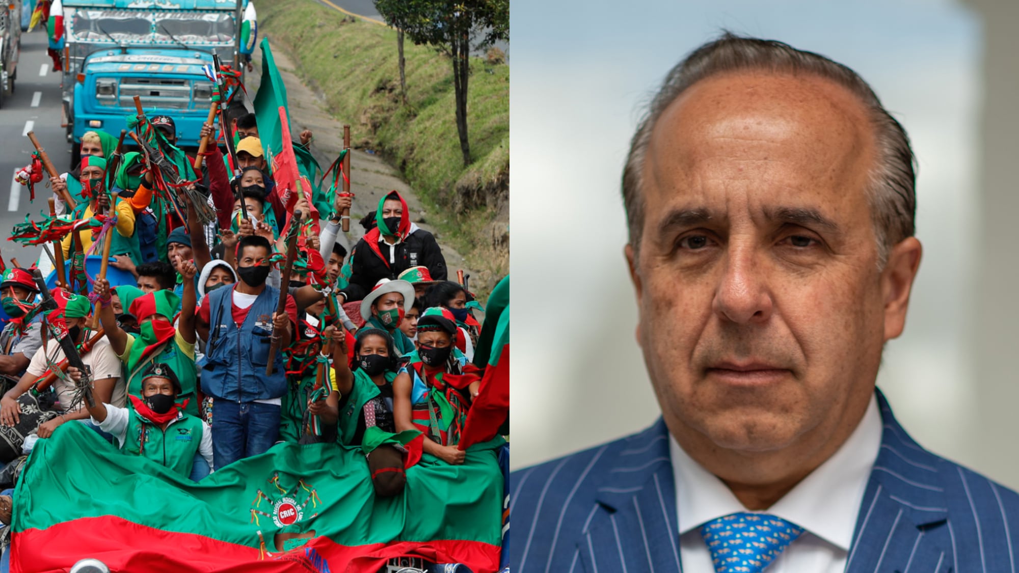 Cric le responde a Guillermo Reyes, ministro de Transporte.