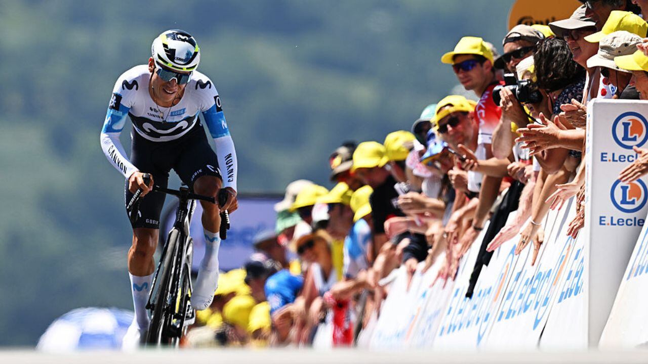 Einer Rubio en el Tour de Francia 2025.
