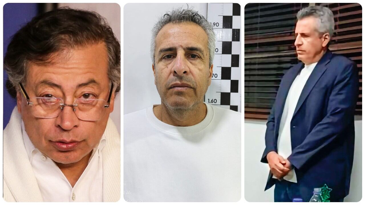 Gustavo Petro y Luis Fernando Velasco.