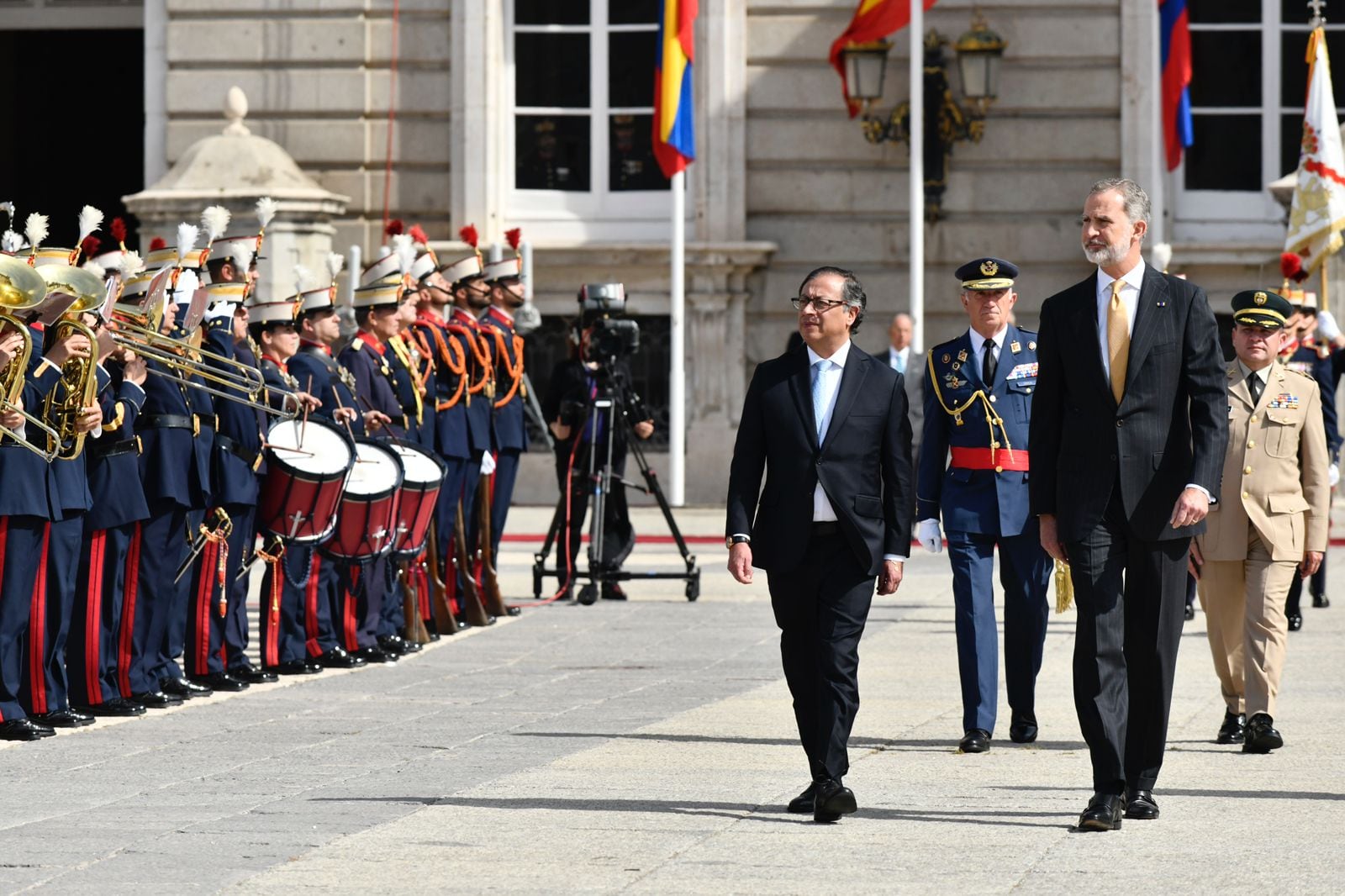 Presidente Gustavo Petro visita a España rey Felipe VI de España Mayo 3 2023