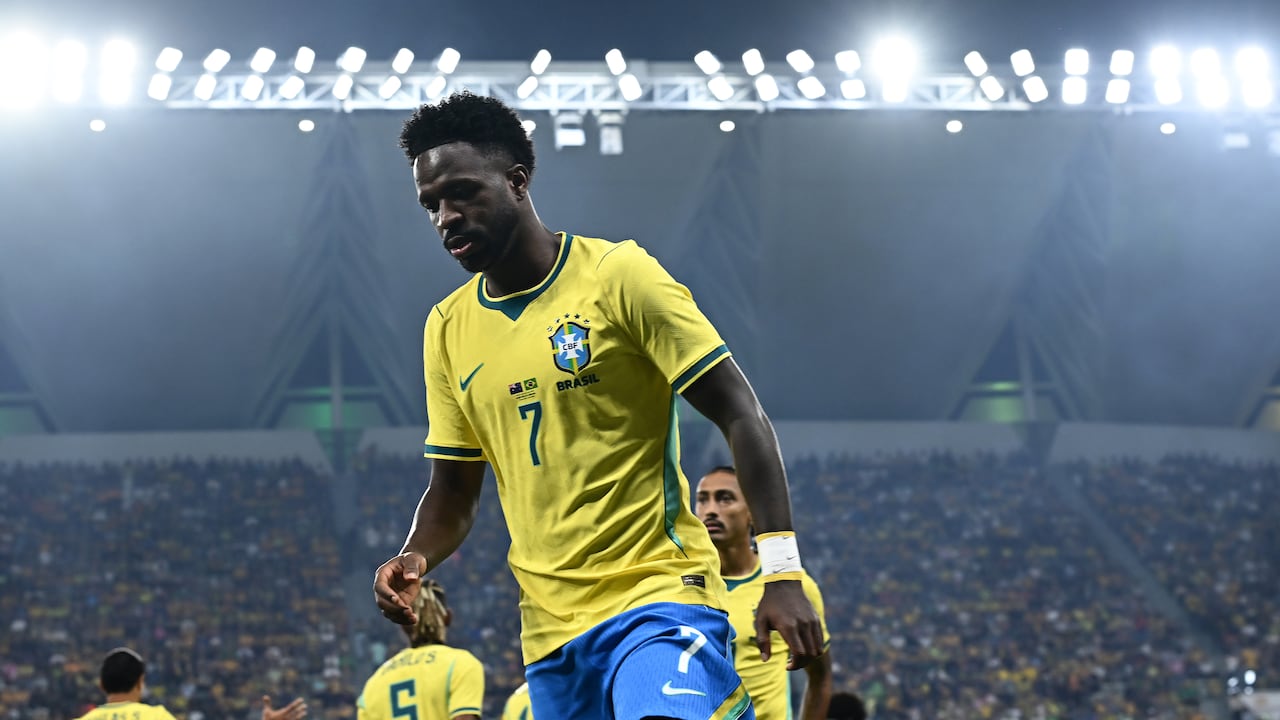 Vinicius Júnior tuvo bajo rendimiento en el empate de Brasil contra Australia