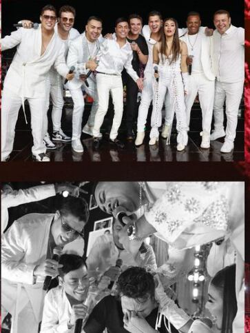 Silvestre Dangond se presentó en la ciudad de Bogotá junto a varios artistas y colegas del vallenato.