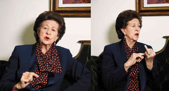 María Eugenia Rojas siempre defendió a sus hijos