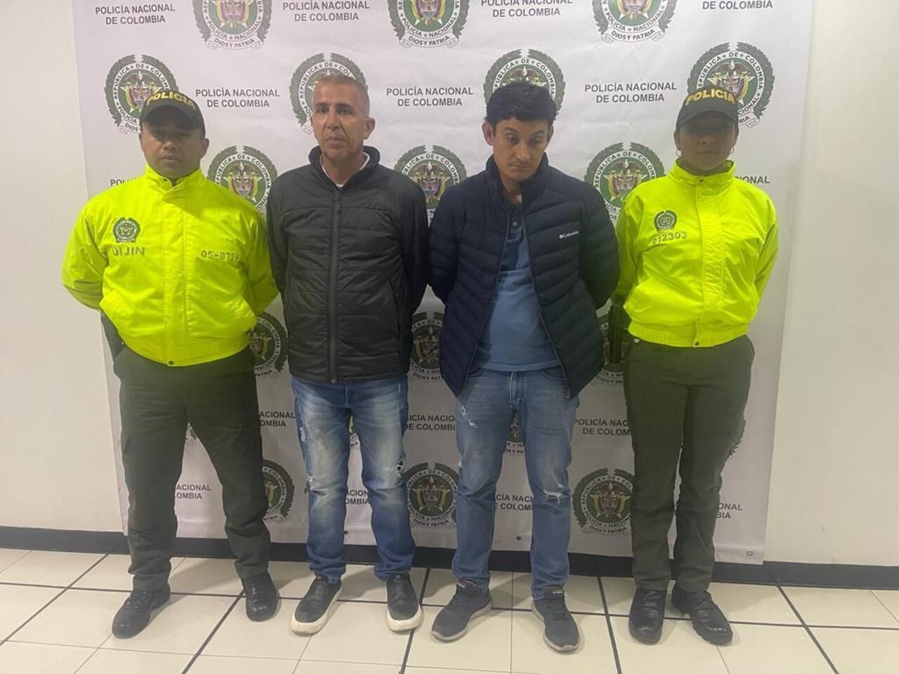Capturan a dos personas pedidas en extradición