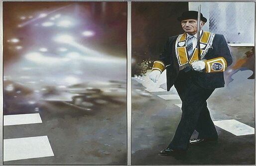 Richard Hamilton, The subject, 1988–90, Collage (Alianza con BBC Mundo)