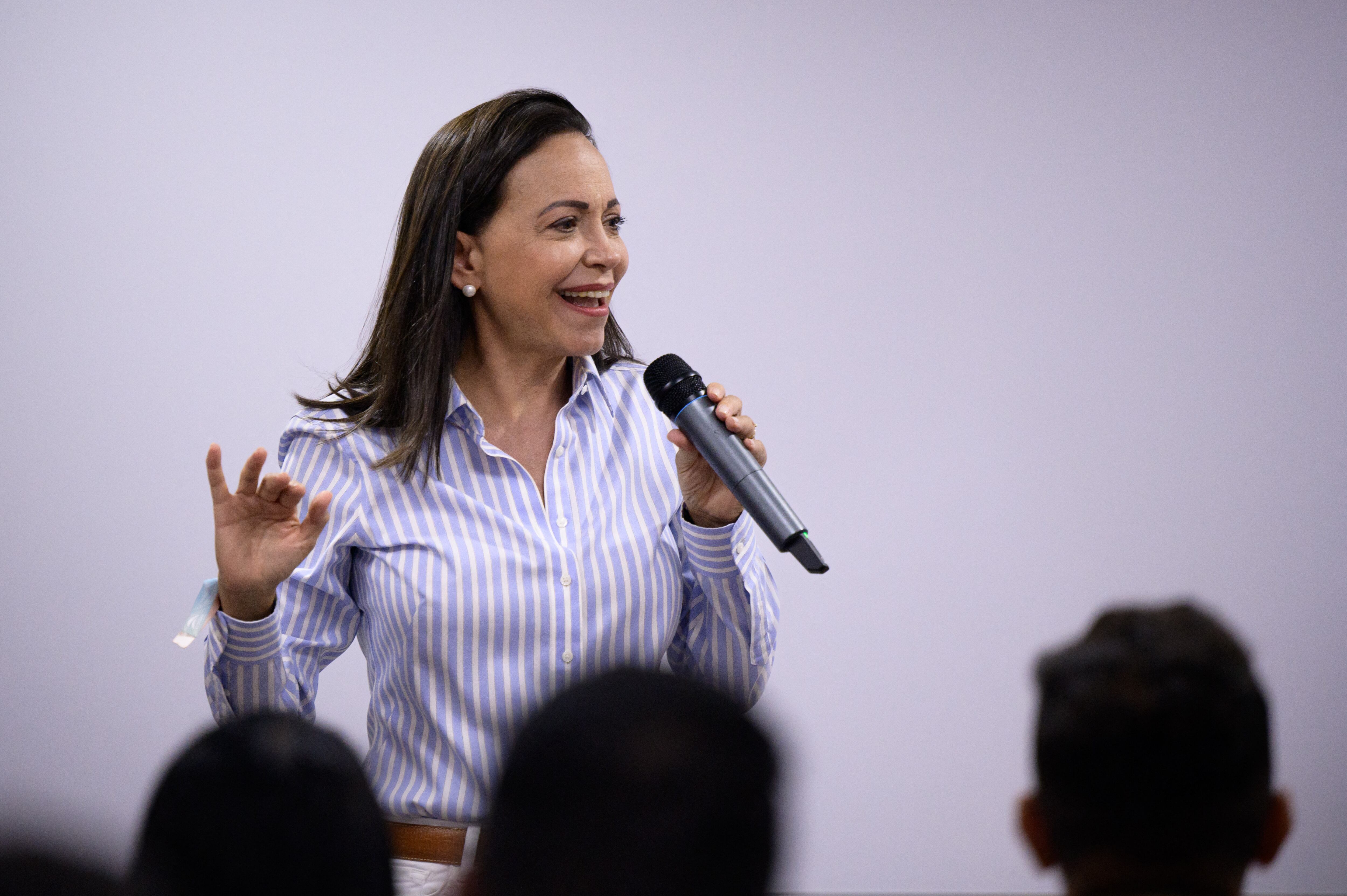 Esta fue la grave denuncia que hizo la opositora venezolana.