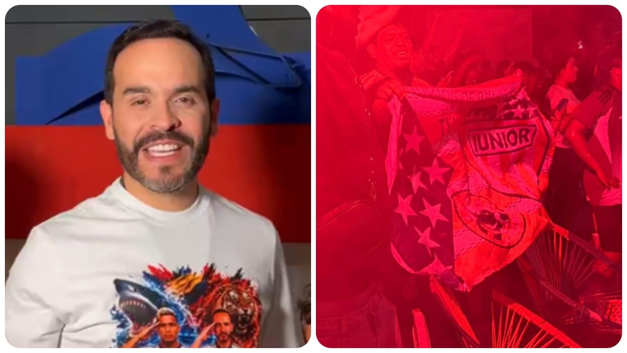 El candidato presidencia Abelardo de la Espriella celebró un nuevo título de Junior de Barranquilla.