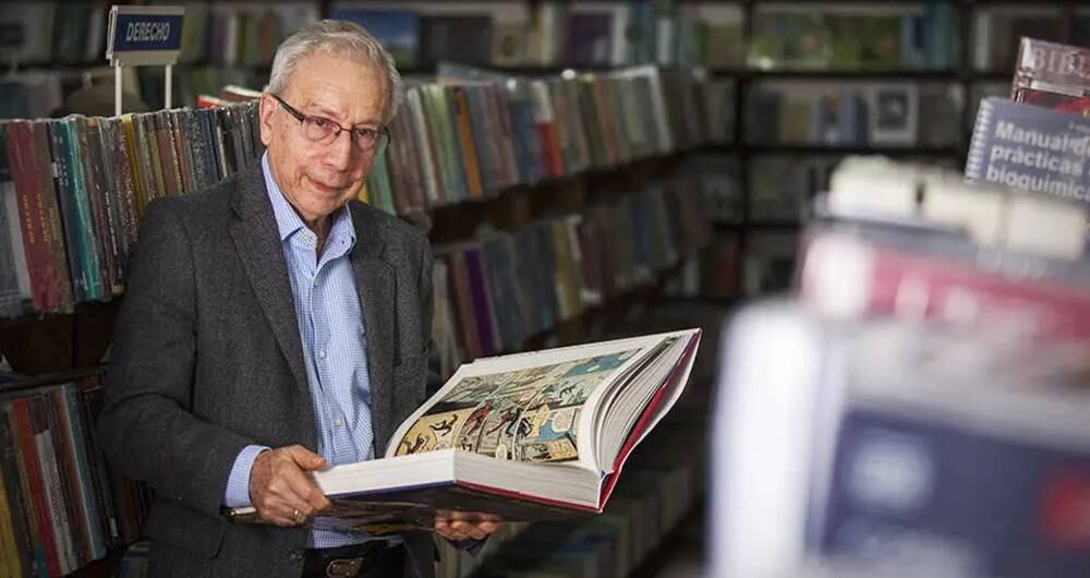 Felipe Ossa, de la Librería Nacional.