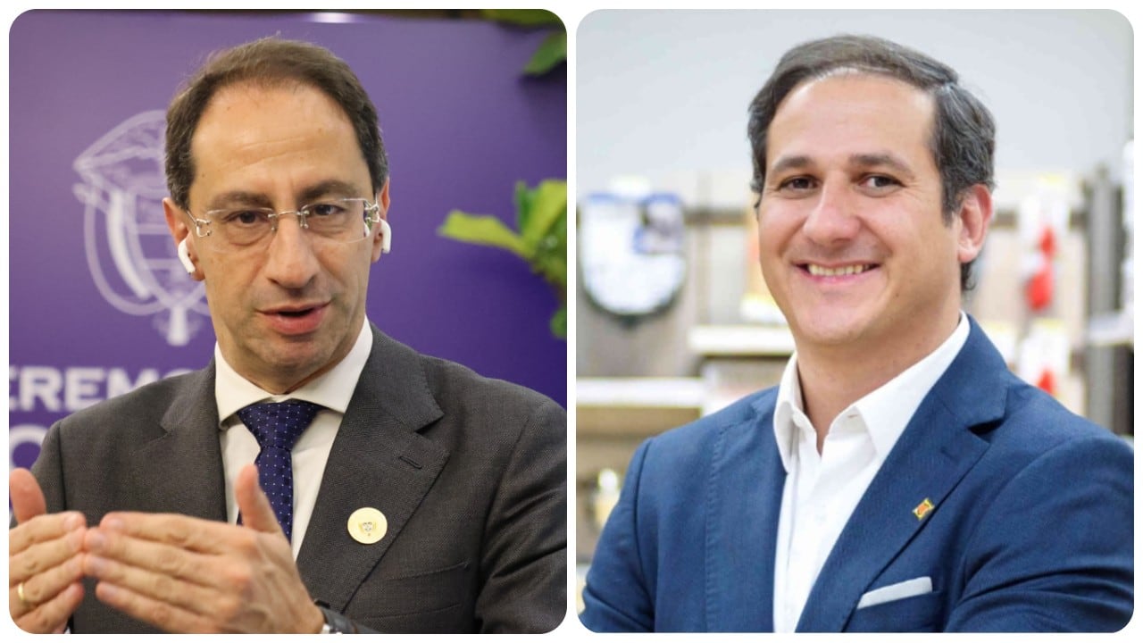 El vicepresidente José Manuel Restrepo se reunió con el embajador designado de Colombia en Venezuela, Jorge Jaller.