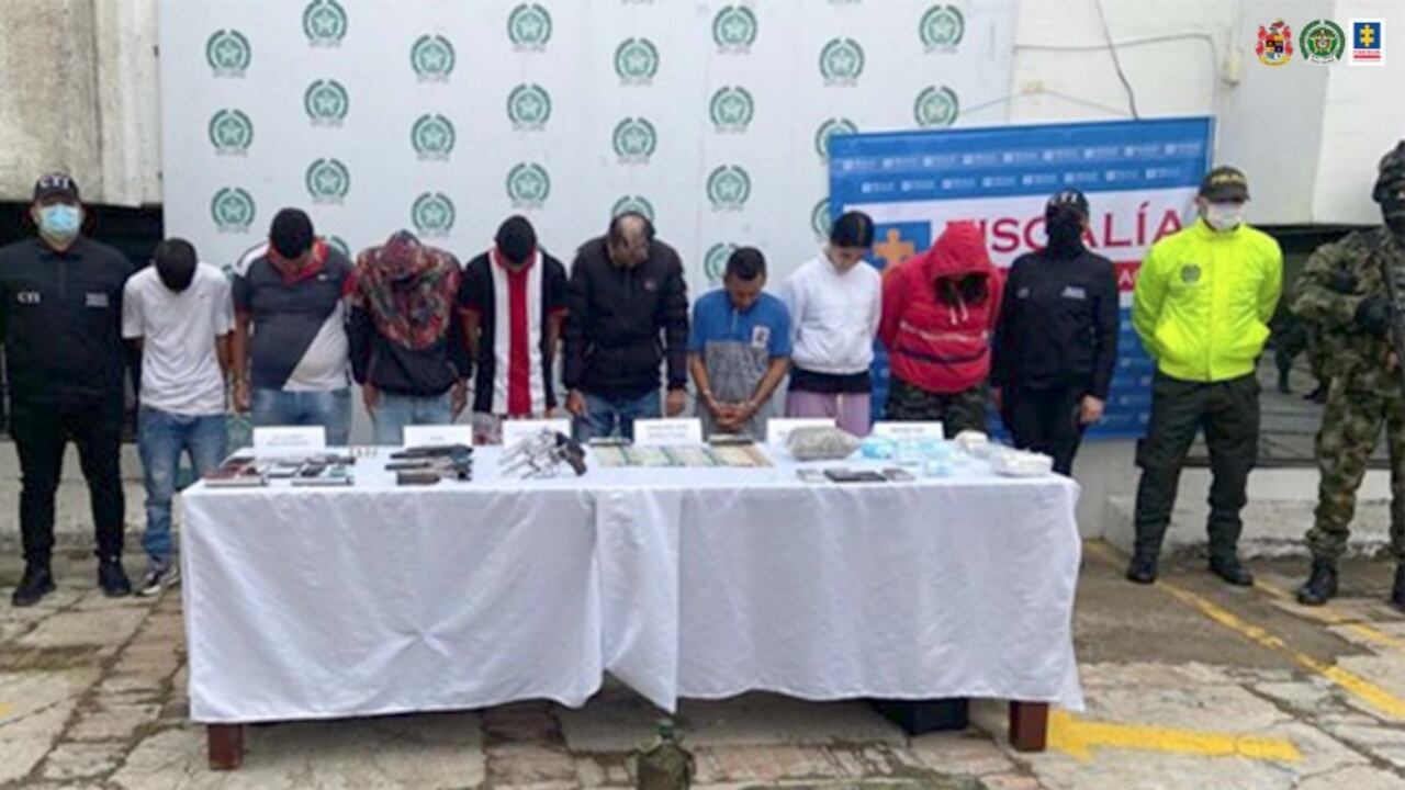 Caen 10 presuntos integrantes de un grupo delincuencial dedicado al hurto de motocicletas en Ocaña.