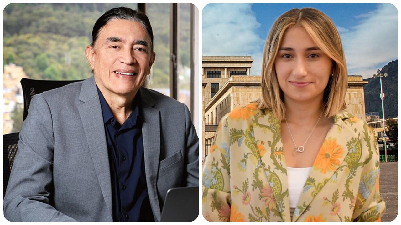 Gustavo Bolívar y Laura Sarabia