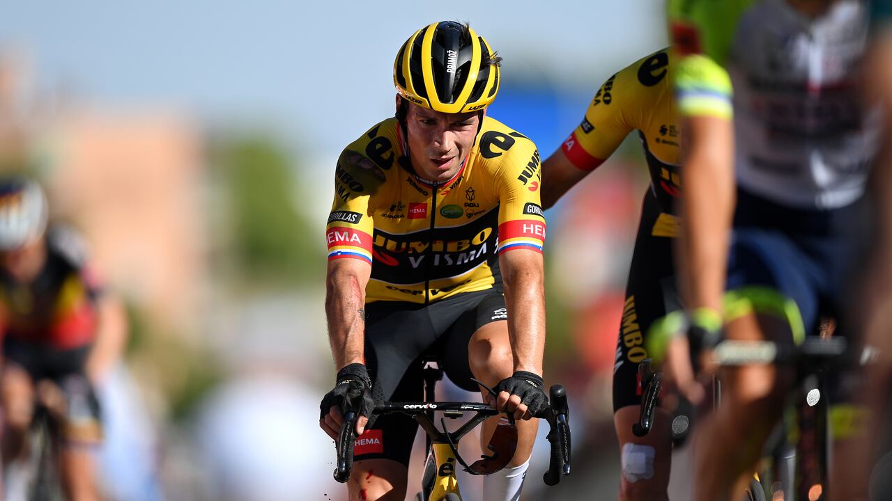 Roglic sufrió caídas en el Tour de Francia y la Vuelta a España.