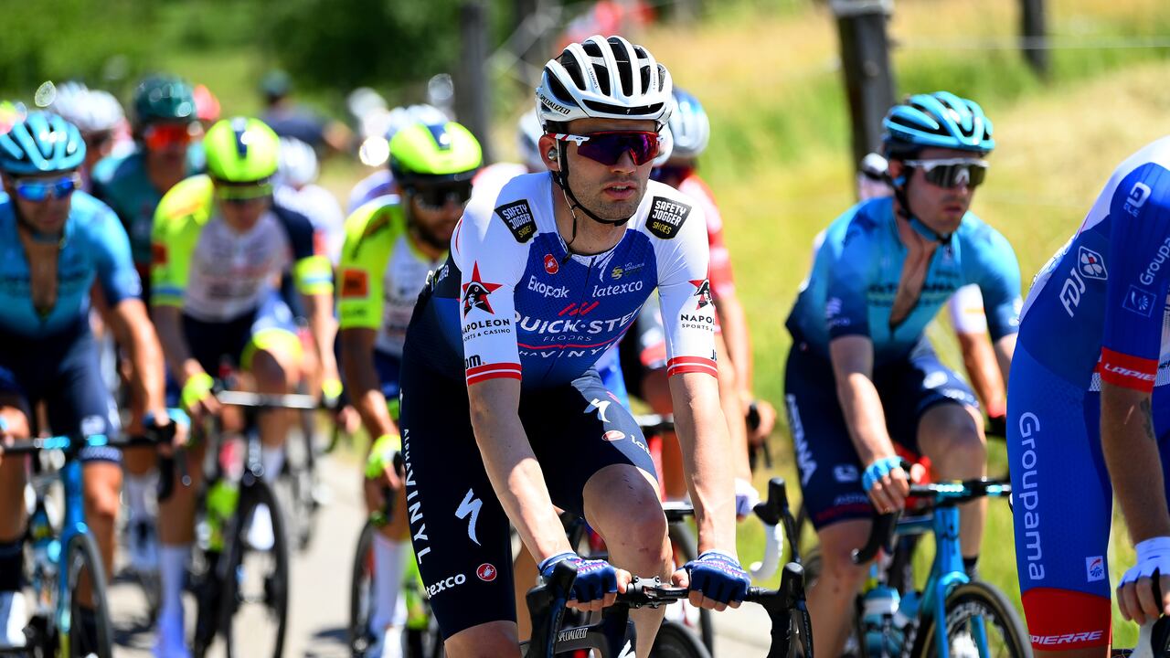 El ciclista danés tuvo que retirarse del Tour de Suiza tras dura caída.