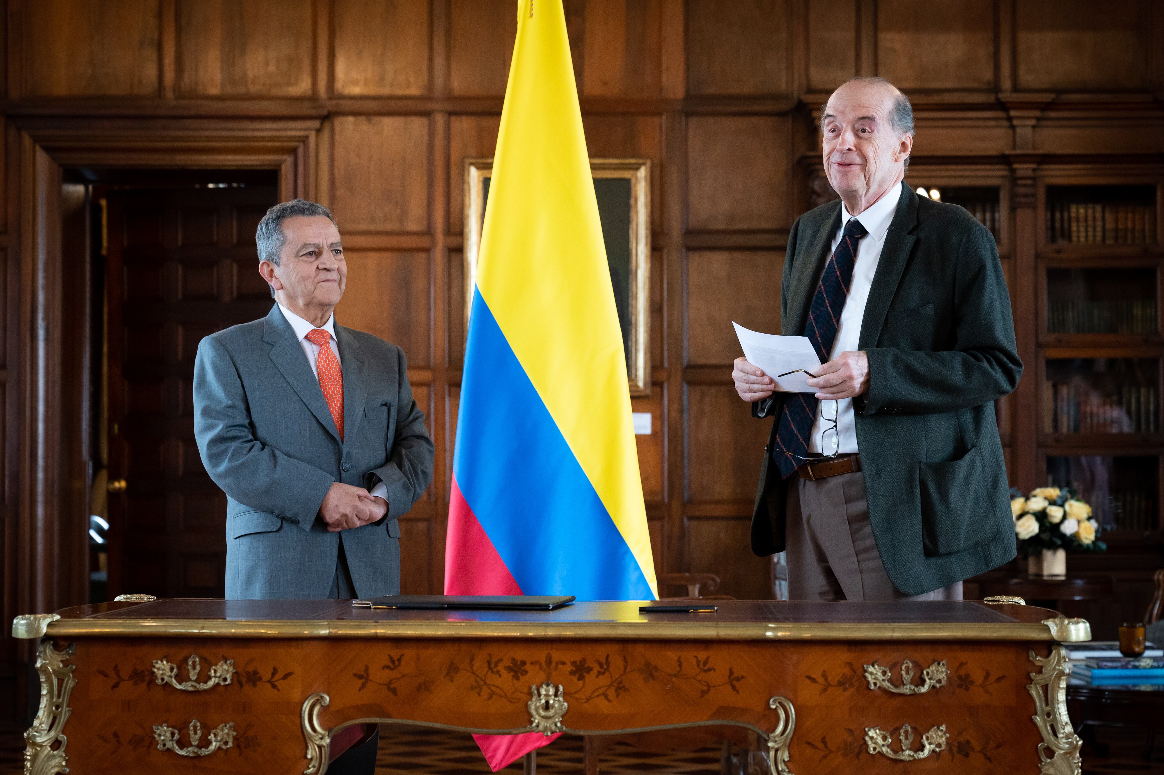 José Antonio Salazar y Álvaro Leyva.