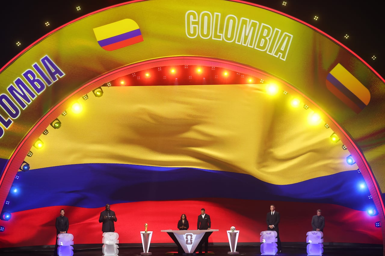 Colombia hizo presencia en el sorteo del Mundial 2026