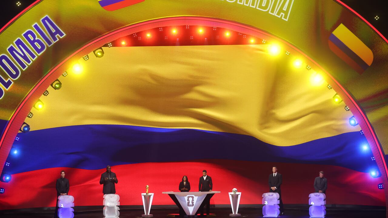 Colombia hizo presencia en el sorteo del Mundial 2026.
