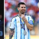 La selección Argentina llegó a su país, pero aterrizó sin Messi con la delegación.