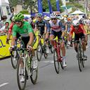 Nairo Quintana del Arkea Samsic en el final de la cuarta etapa en Fugeres