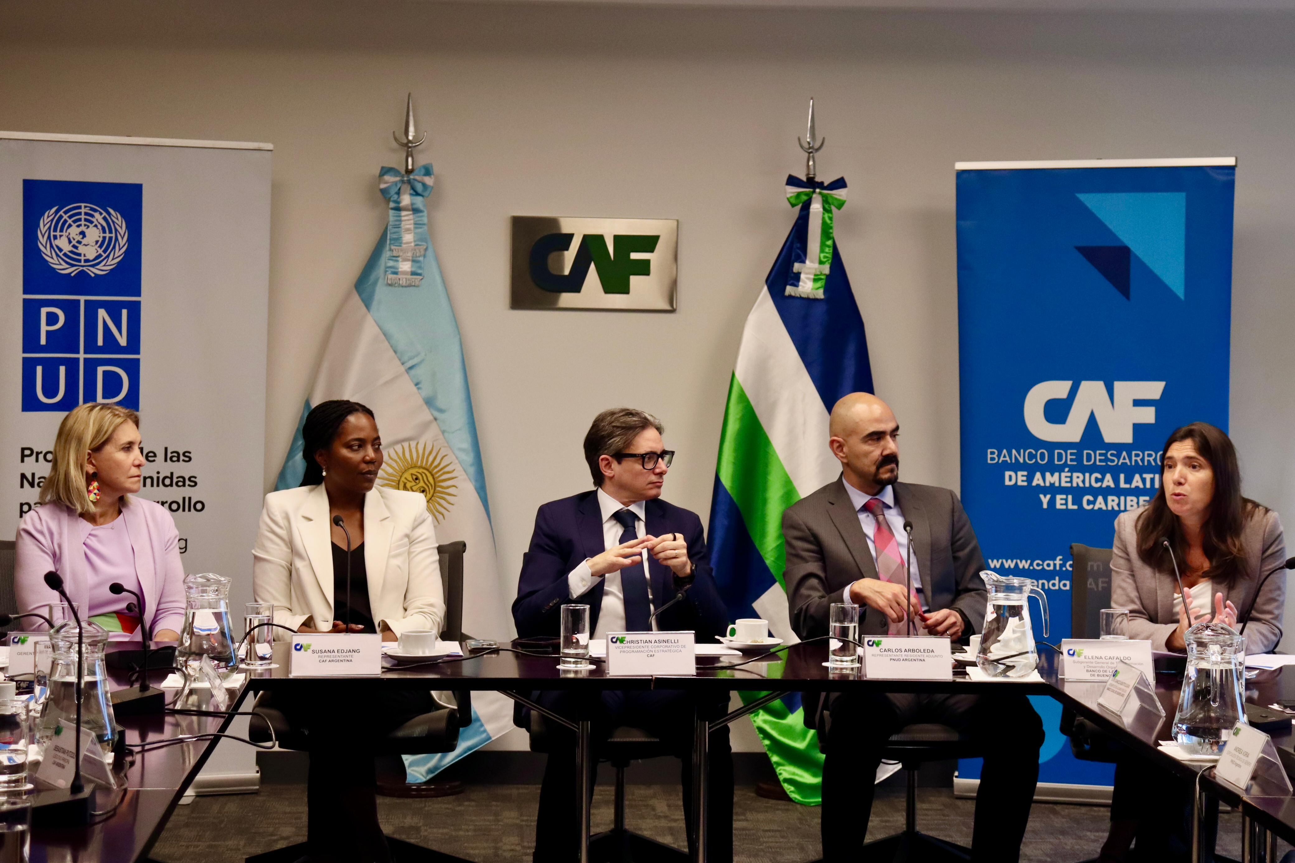 Lanzamiento del Sello de Igualdad de Género para Instituciones Financieras Públicas de CAF y PNUD.