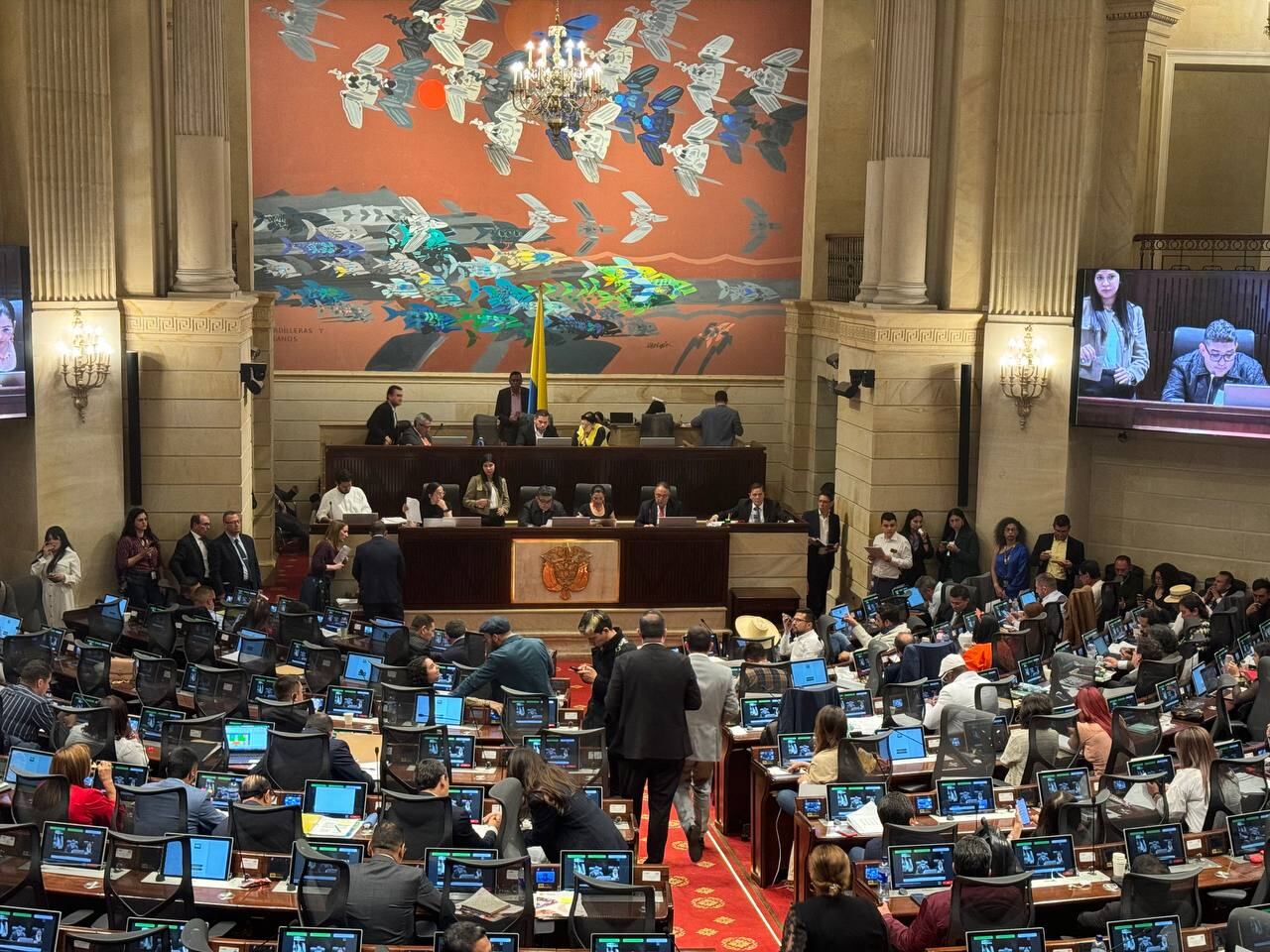 Debate de la reforma a la salud en Cámara de Representantes.