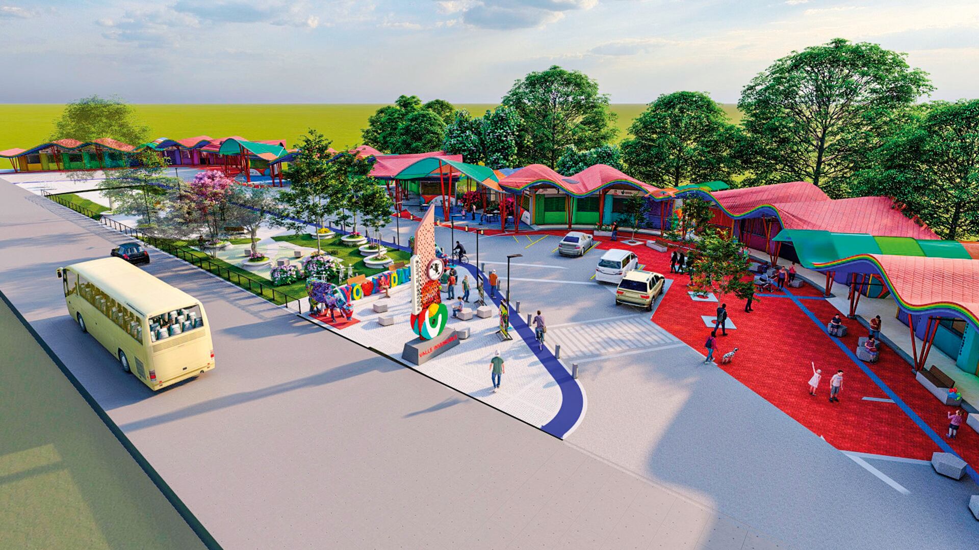 Parador Blanco de la Gelatina, en Andalucía, Valle.