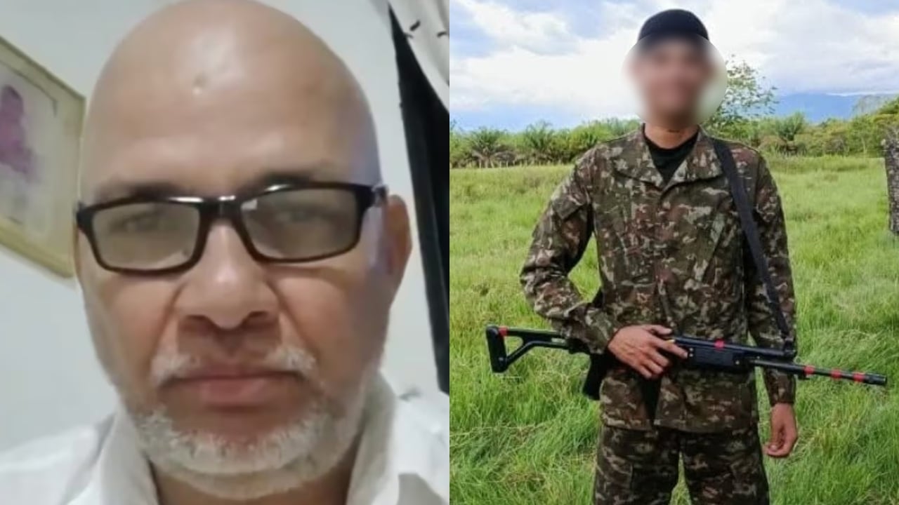 Luis Carlos Mejía y su hijo Carlos José Mejía.