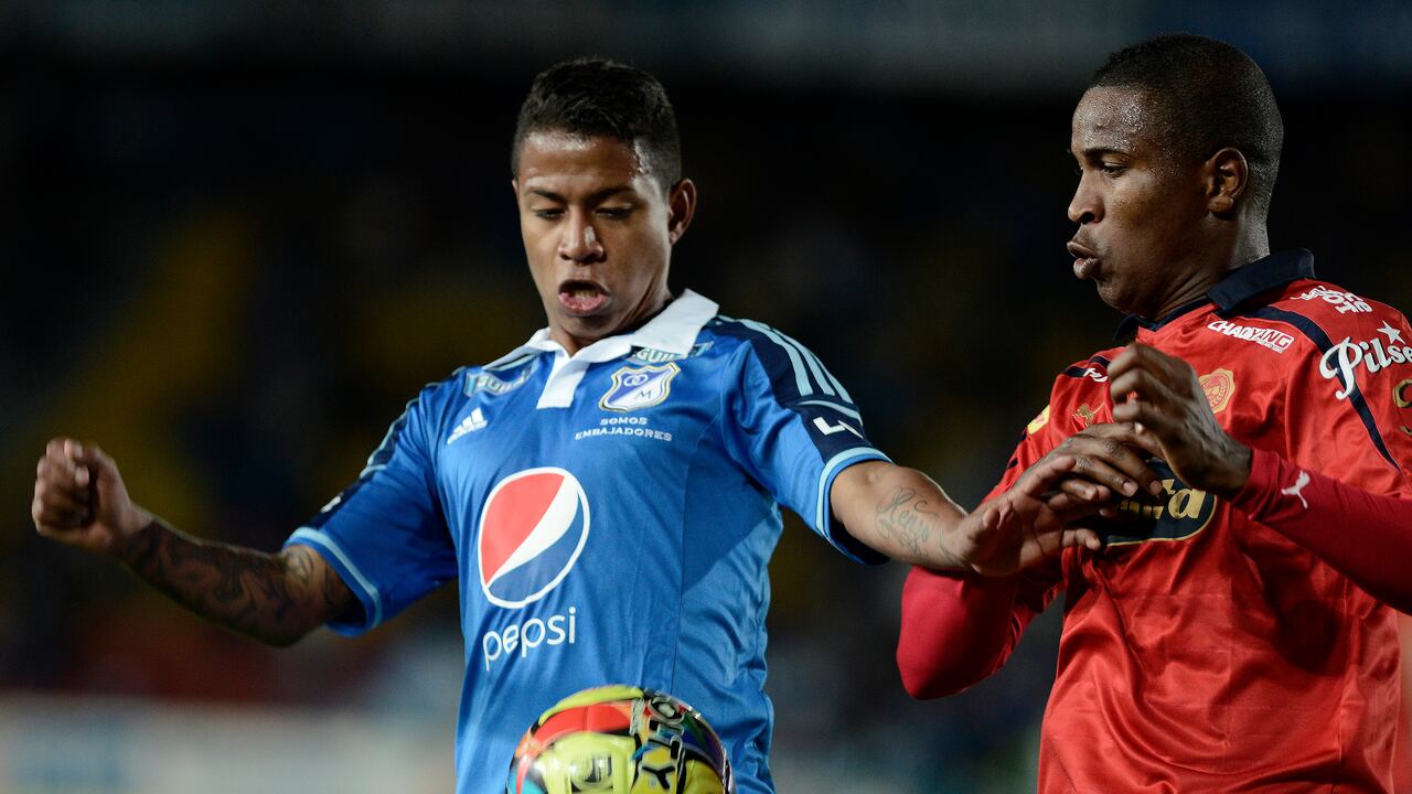 El peruano Andy Polo tuvo paso por el fútbol colombiano en el año 2014.