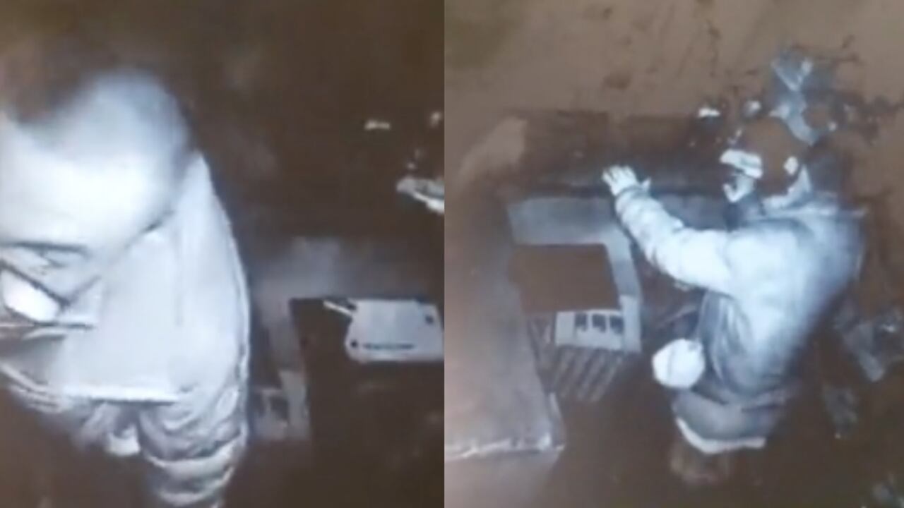 Presunto ladrón en la 93