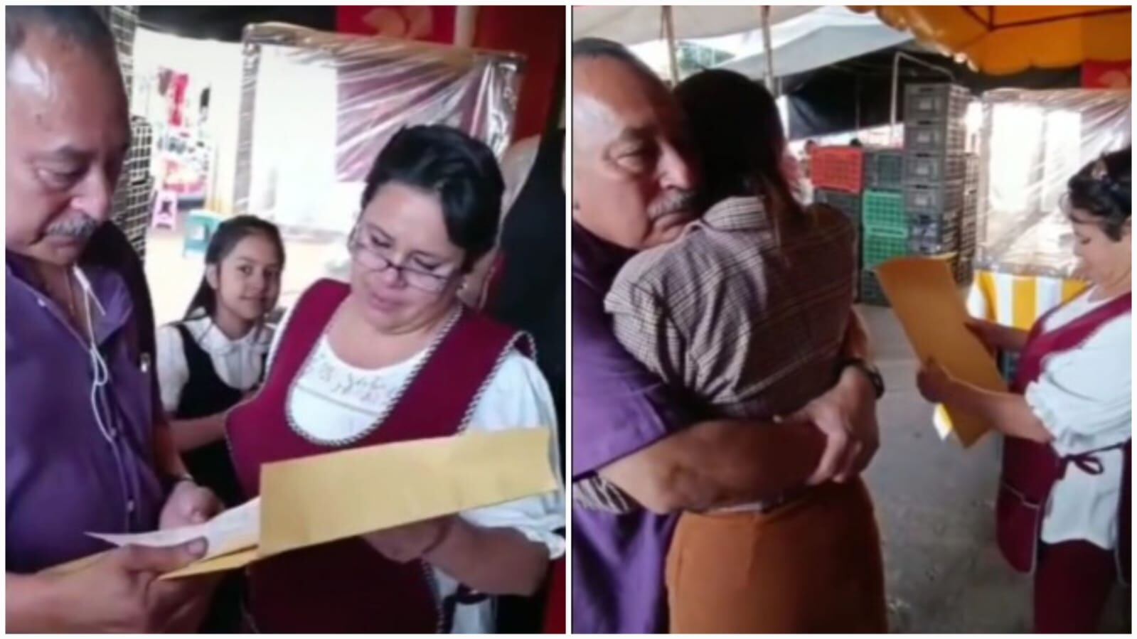 Conmovedora entrega de título universitario en México.