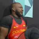 Yeison López, pesista colombiano, que ganó medalla en los Juegos Olímpicos Paris 2024