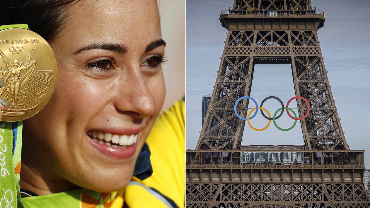 Mariana Pajón, la gran figura de Colombia en los Juegos Olímpicos París-2024.