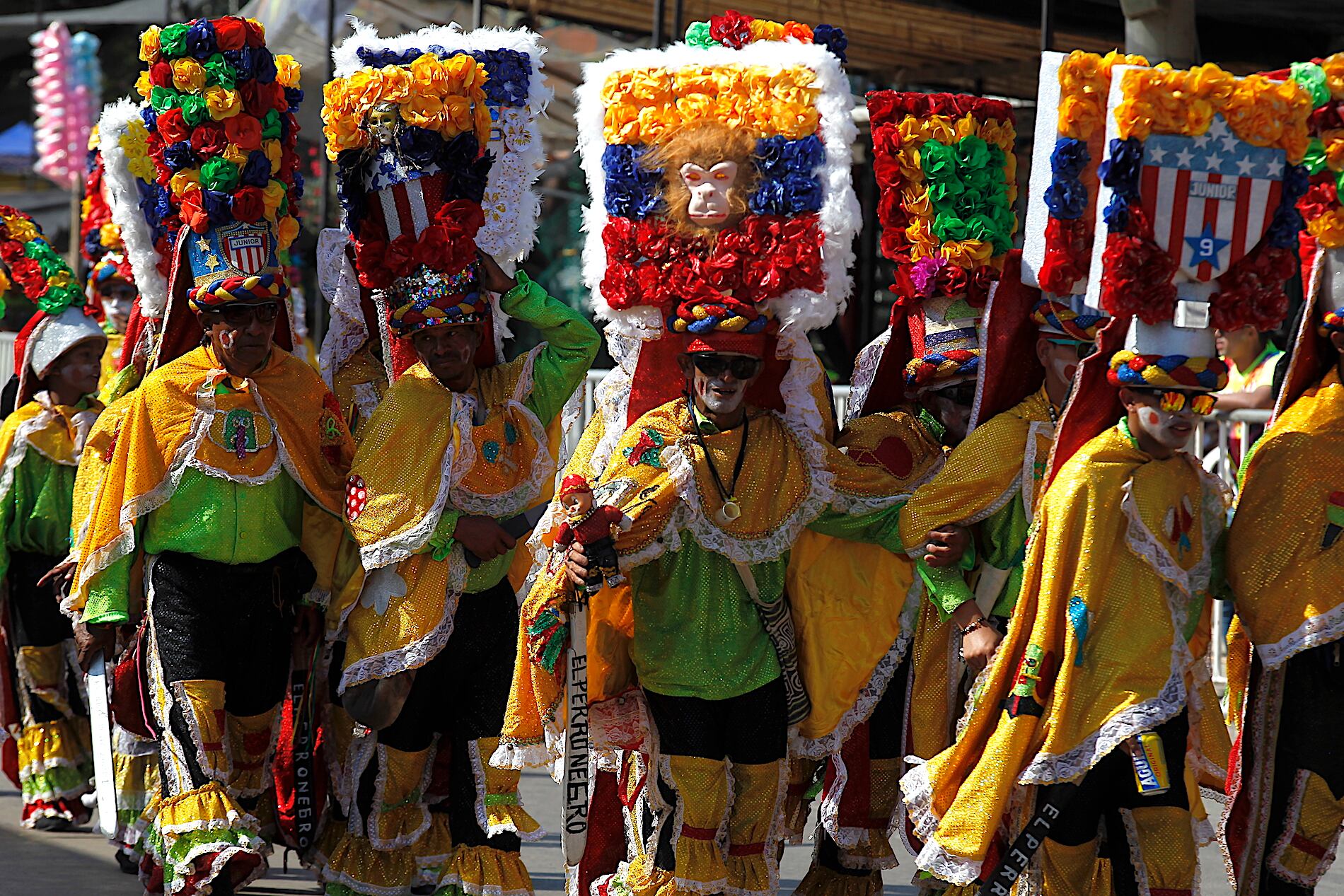 Los eventos del Carnaval de Barranquilla se realizan anualmente en febrero y reúnen a un númeroso grupo de personas.