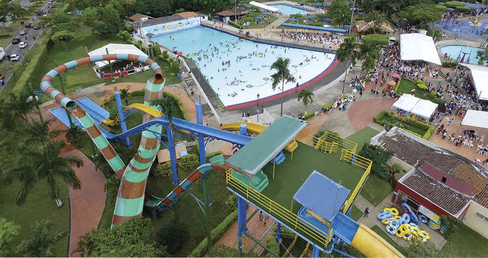 Acuaparque de la Caña, en Santiago de Cali. 