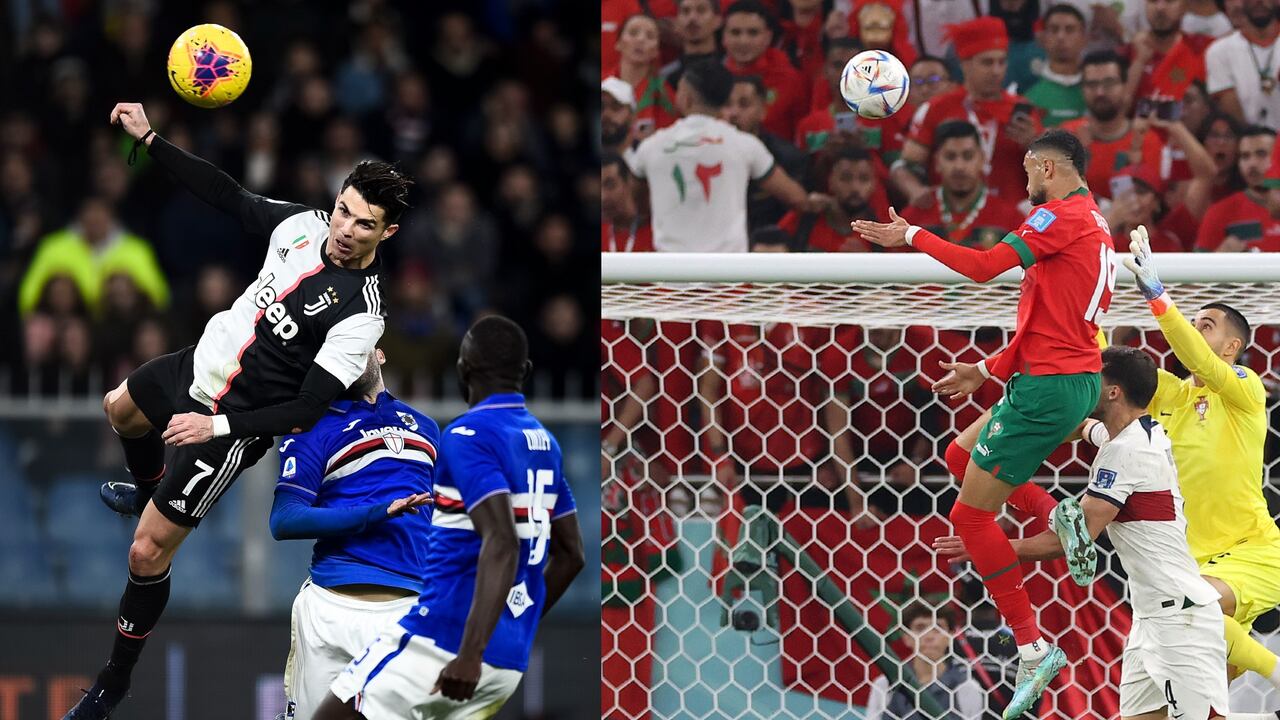 Cristiano Ronaldo y En-Nesyri se enfrentaron este sábado por los cuartos de final del Mundial Qatar 2022.