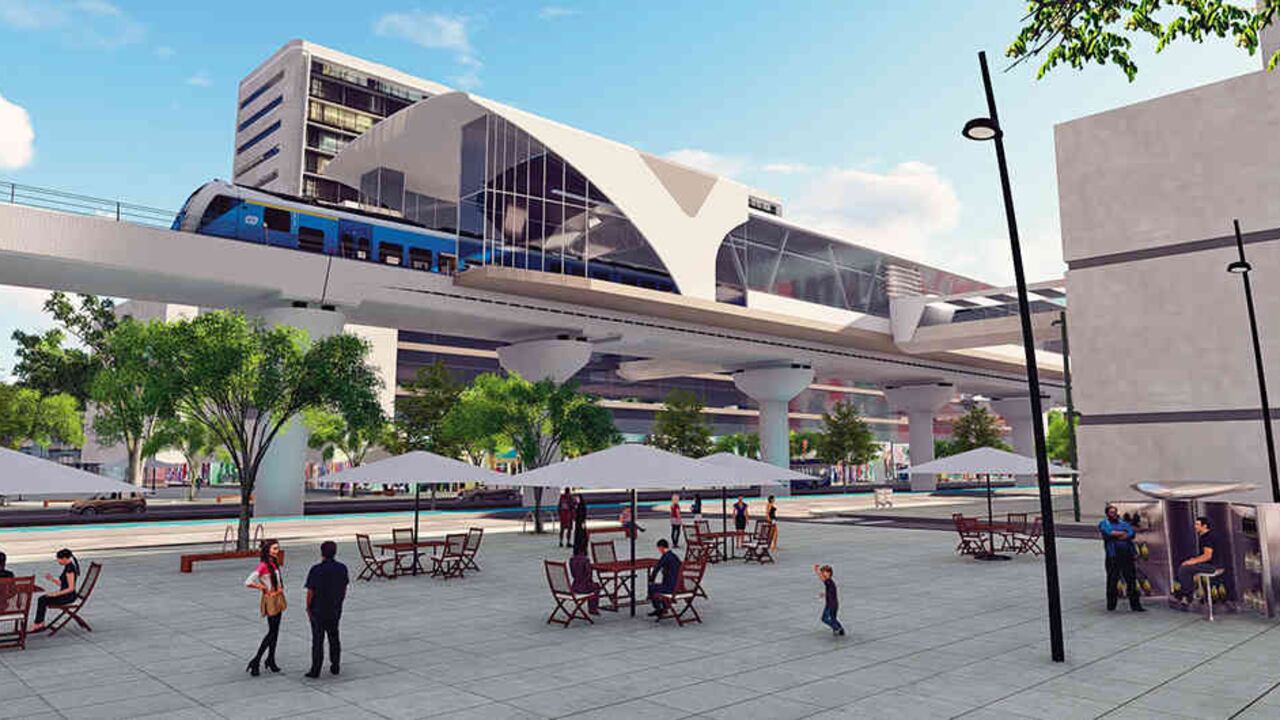 Según los diseños, hasta el momento, el Metro de Bogotá será elevado.