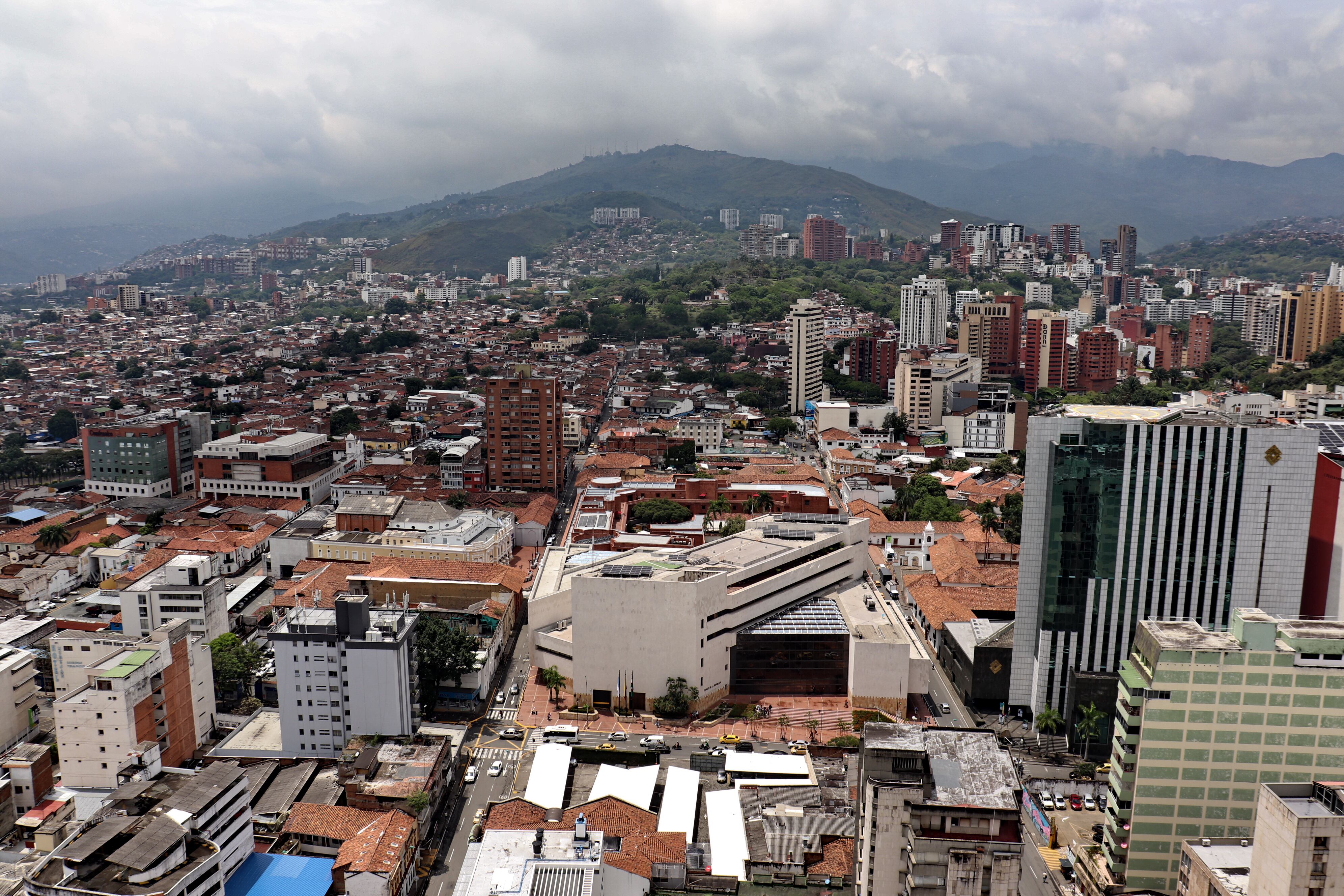 Panorámicas de Cali desde el centro de la ciudad