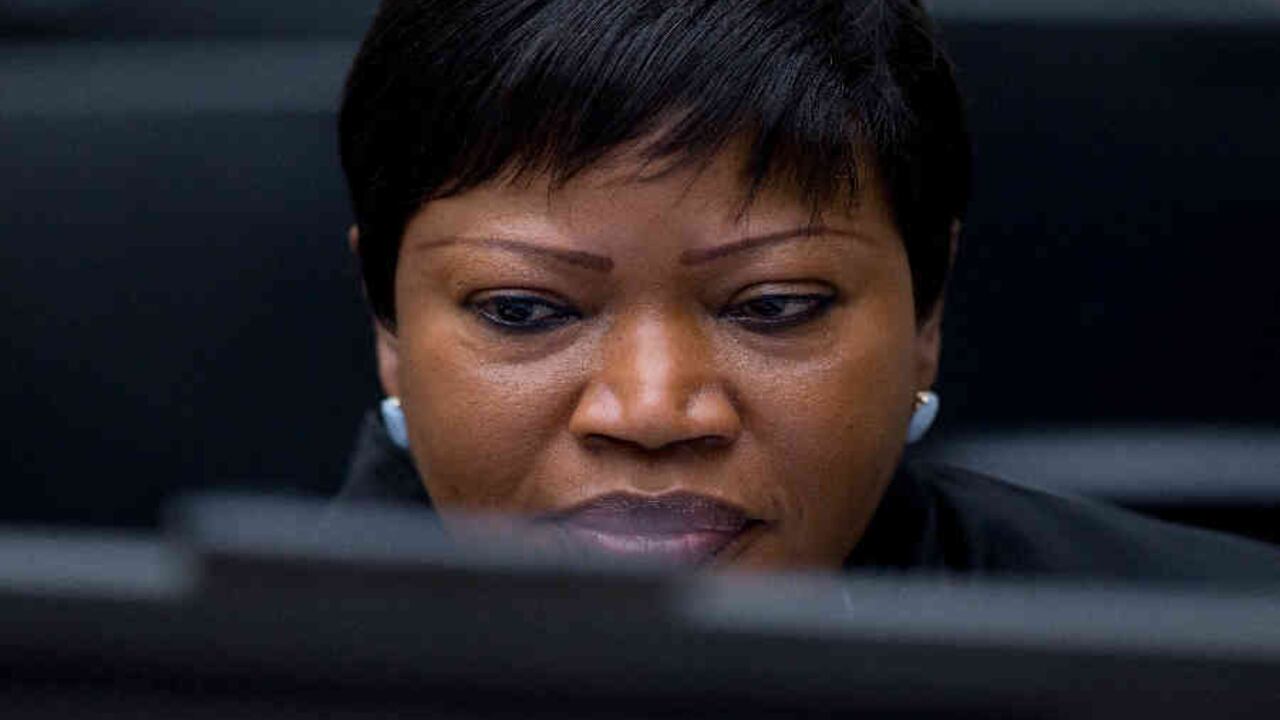 La fiscal Fatou Bensouda recordó que seguirá trabajando de forma independiente.